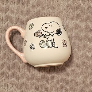 Peanuts Floral Snoopy Mug